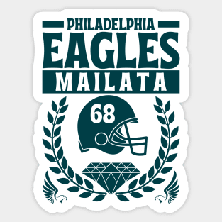 Philadelphia Eagles Mailata 68 Edition 2 Sticker